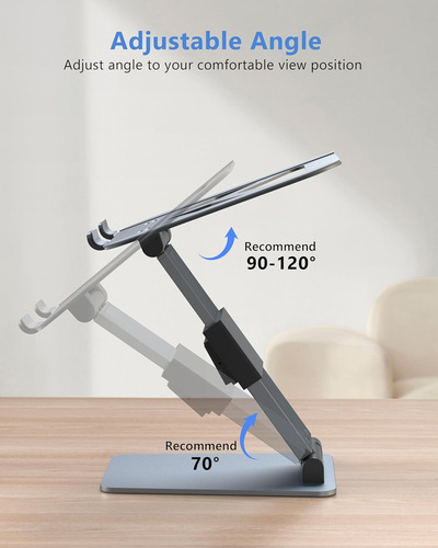 Soporte Alto Para Computadora Portátil De Pie Para Escritori