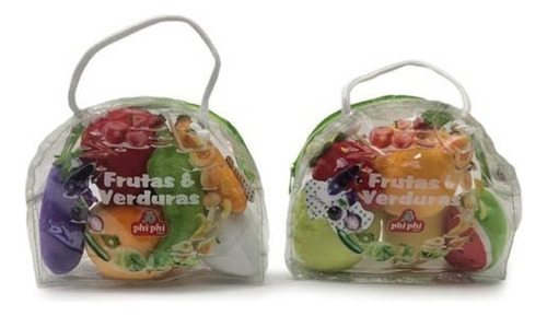 Carterita De Frutas O Verduras peluches Infantil Charko 2 