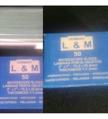 Imagen 2 de 3 de Lamina Porta Cubre Objeto