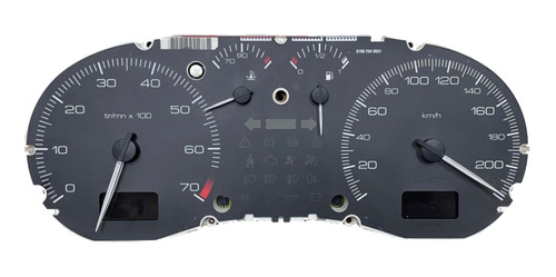 Panel De Instrumentos Con Indicador De Velocímetro Lcd 6105h