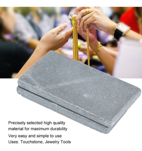 Kit De Herramientas De Prueba De Joyería Con Piedra De Toque