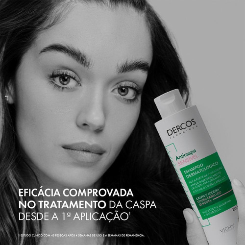 Vichy Dercos Sensitive Anticaspa Shampoo 200 Ml