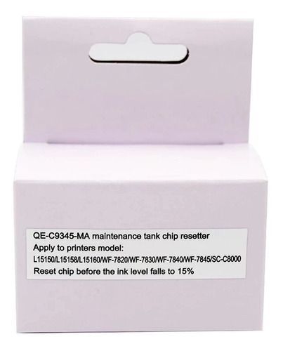Imagen 4 de 4 de Reset Caja De Mantenimiento Epson 7840 Wf-7840