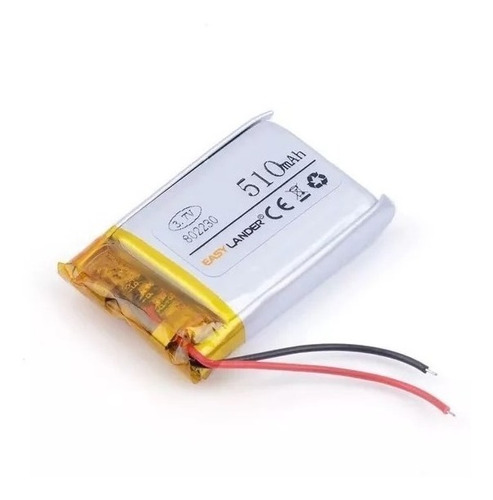Bateria Litio 510 Mah De 3,7 V Li-ion Recargable 802230