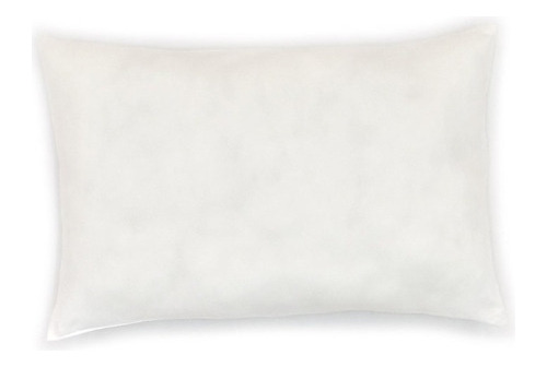 Almohada Estándar Balance Blanca Para Habitación Vianney Color Blanco