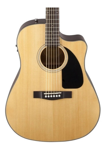 Guitarra Electroacústica Fender Cd-60sce Jumbo Natural
