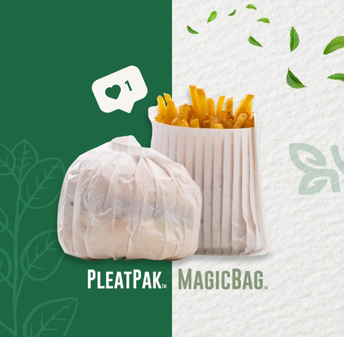 Papel Para Envolver Hamburguesas Pleatpak L