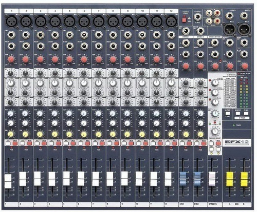 Soundcraft - Efx12 Mezclador 12 Canales Con Efectos