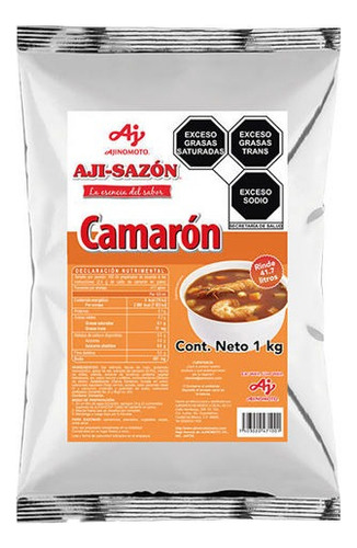 3 Kg Ajisazon Camarón Consomé En Polvo Ajinomoto