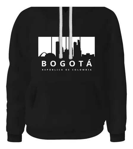 Hoodie Buso Buzo Ciudad Colombiana Colombia Bogotá Silueta