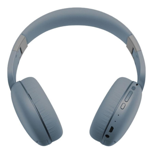 Fone de ouvido sem fio Tedge H600BT azul-claro
