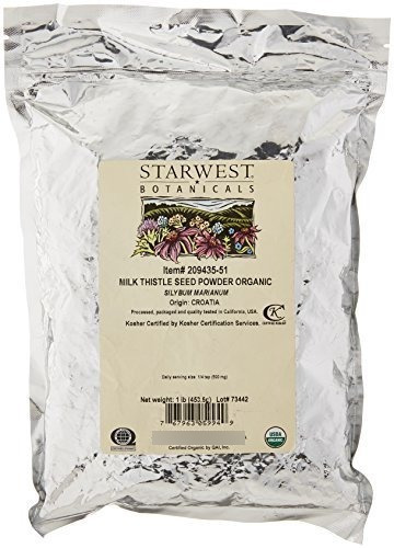 Starwest Botanicals Orgánica De Semillas Del Cardo De Leche 