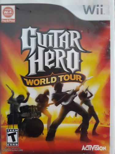 ..: Juego Guitar Hero World Tour  Wii Seminuevo :.. Bsg 
