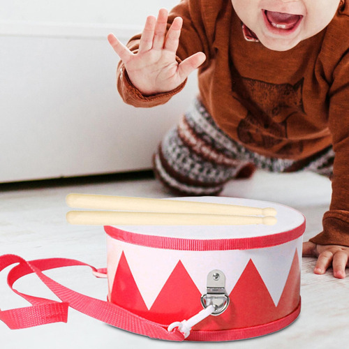 Juego De Tambor Para Niños De 8 Pulgadas, Tambor De Cintura