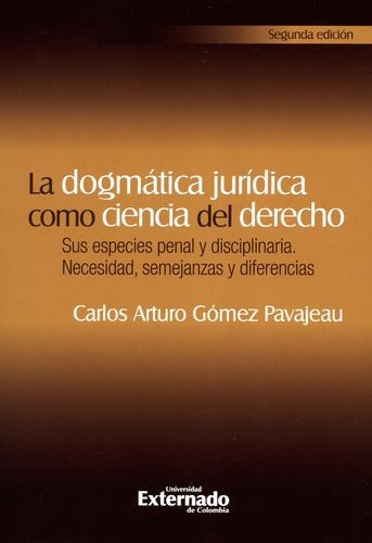 Libro Dogmática Jurídica Como Ciencia Del Derecho. Sus Espe