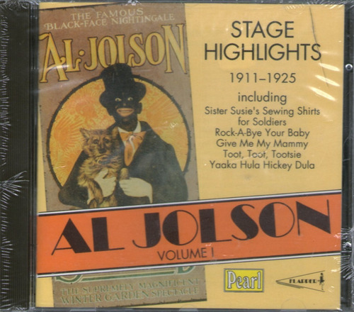 Al Jolson - Stage Highlights 1911-1925 Vol 1