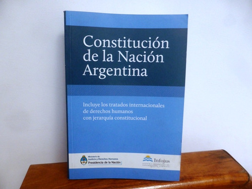 Constitucion De La Nacion Argentina Con Tratados Internacion