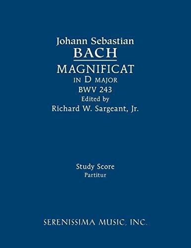Magnificat In D Major, Bwv 243, De Johann Sebastian Bach. Editorial Serenissima Music, Tapa Blanda En Inglés