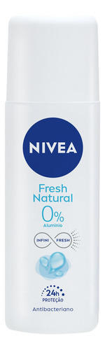 Kit Com 12 Desodorantes Nivea Fresh Natural Spray 90ml Fragrância Neutro
