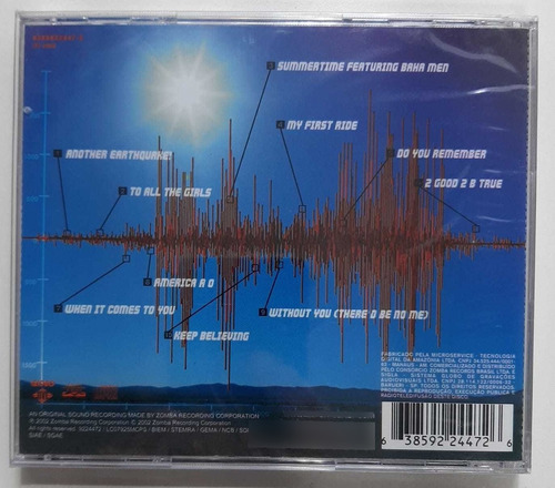 Cd - Aaron Carter - Another Earthquake!