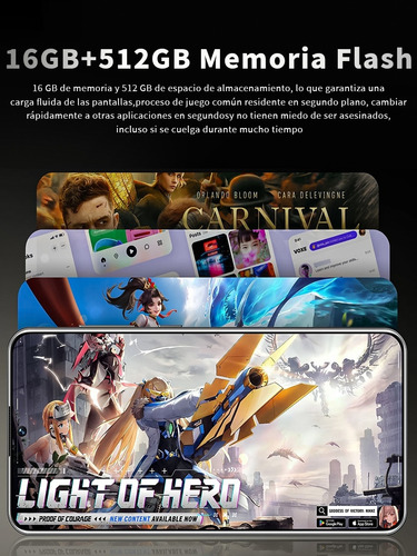El Teléfono Más Vendido En 2025 P70 Ultra Dual Sim Smartphone 16gb Ram 512gb Rom Android Phone Support Red 5g Internet Súper Rápido Celulares 8000mah Marrón