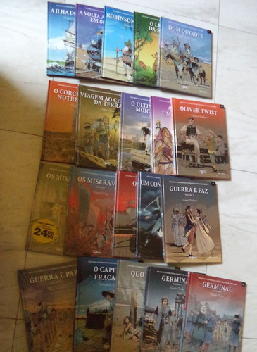 Grandes Clássicos Da Literatura 1 A 26 Del Prado Completa