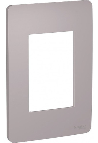 Schneider Orion Placa 4x2 de 3 postes, eje gris S730103224