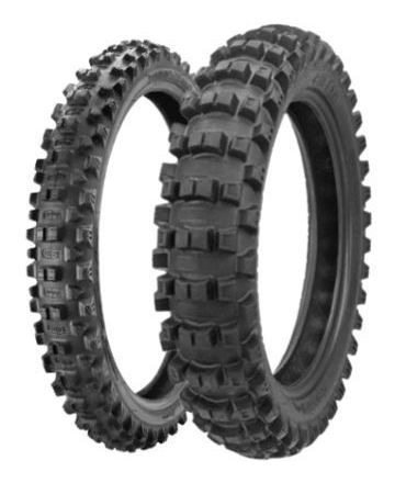 Kit Pneus Borilli 90/100-21+110/100-18 + Camaras Aro 21 E 18