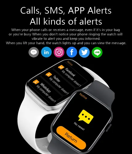 321ou Reloj Inteligente Para Hombres, Mujeres Y Ninos, Compa