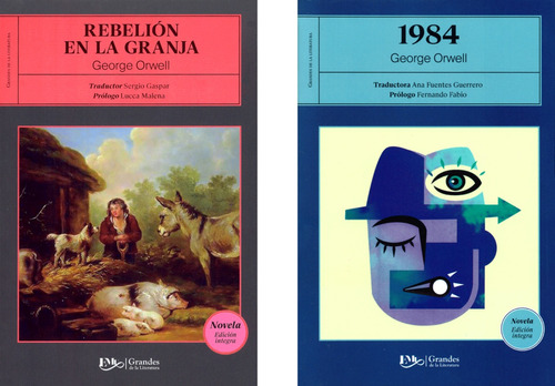 Rebelion En La Granja + 1984 -  George Orwell