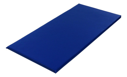 Colchonete 59x99x2,5 Academia Ginástica Fitness Pilates Yoga Cor Azul