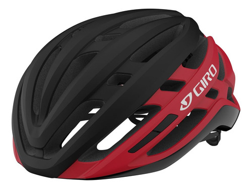 Casco Giro Agilis Color Negro/rojo Talle L