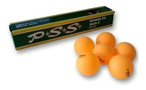 Pelotas De Ping Pong Set X 6 Unidades 40 Mm Gran Rebote