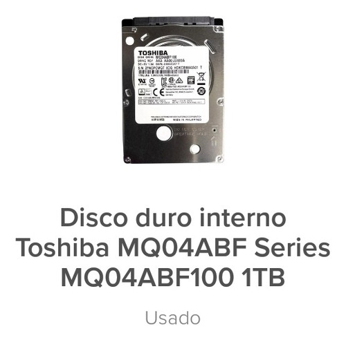 Disco Duro Para Laptop Toshiba Disk Drive 1tb