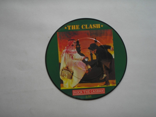 Lp Vinilo The Clash Rock The Casbah Picture Inglaterra 1982