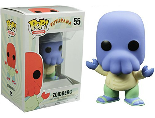 Pop! Figura Futurama Universo Alterno Azul Zoidberg Vinilo #