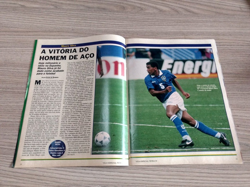 Revista Veja 349 Brasil Tetra Romario Bebeto Parreira Y886