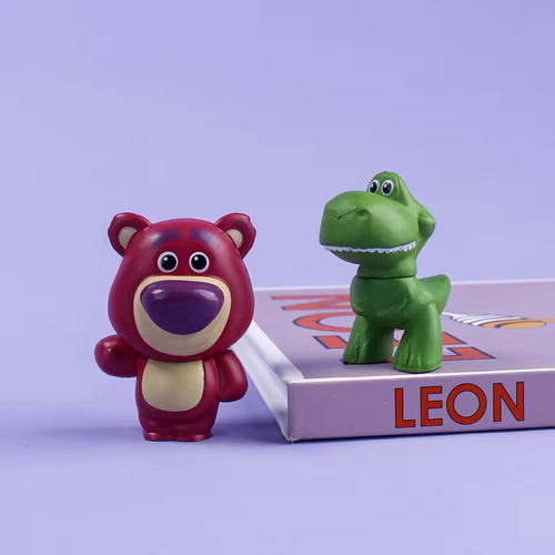 Toy Story Miniaturas Infantil Kit Com 8 Peças Pvc