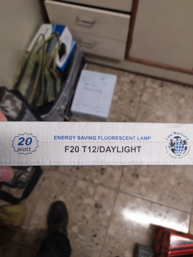 Tubos Fluorescentes De 20w T-12 Luz Blanca 