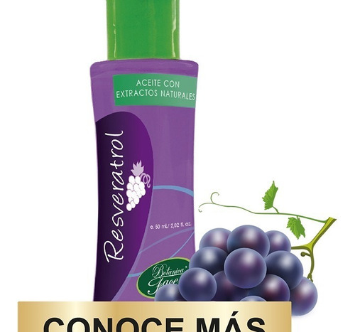 Aceite De Resveratrol Uva X 250 Ml - Botánica Face