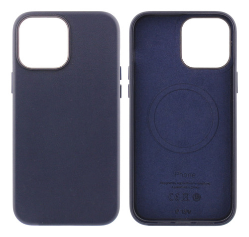 Case Para iPhone 13 Pro Max Magsafe Carga Inalámbrica Azul