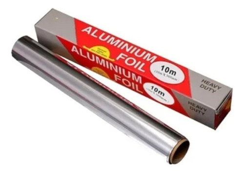 Papel Aluminio Foil 10 Mts. 