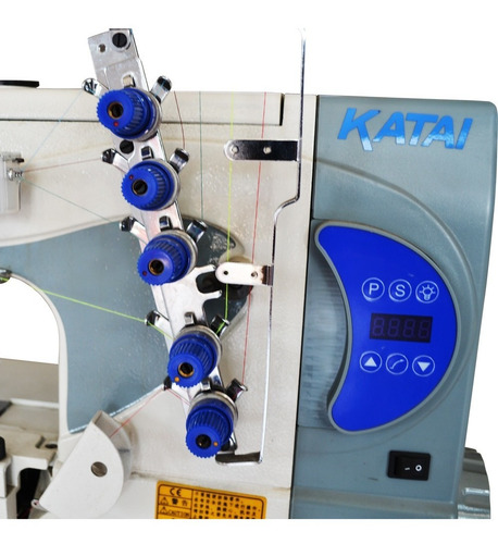 Imagen 4 de 6 de Máquina De Coser Collarete H5-03 Katai 5 Hilos, Motor Servo