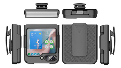 Funda Para Samsung Z Fold 5 Z Flip 5 Reforzada Cinturon Clip