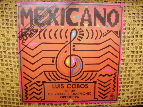 Luis Cobos / Mexicano - Lp De Vinilo Promo