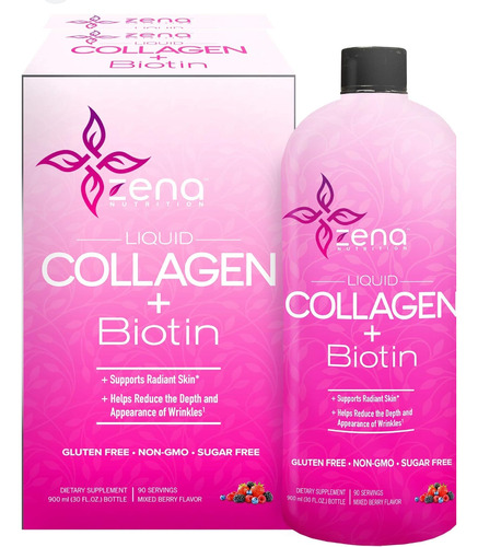 Zena Collagen + Biotina Líquido 