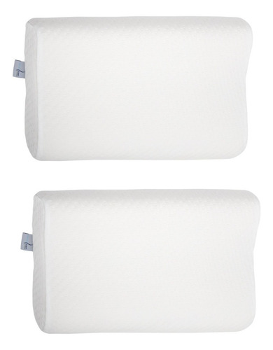 Two Pack Almohada Memory Foam Super Suave