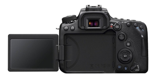 Imagen 3 de 3 de Canon EOS 90D DSLR color negro