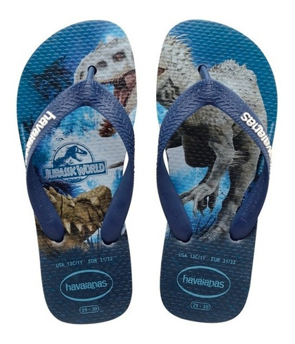 Zonazero Havaianas Ojotas Jurassic World Niños Originales