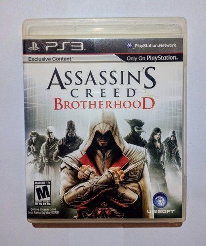 Assasins Creed Brotherhood Ps3 Fisico Igual A Nuevo! (Usado)